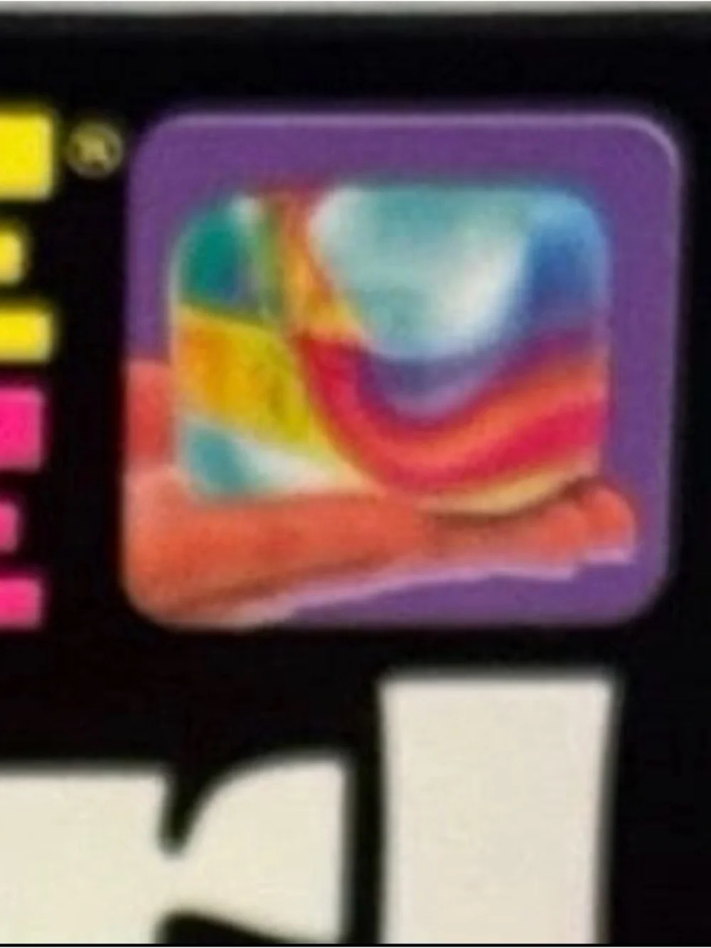 Nee Doh Nice Cube Swirl Super Solid Squish - Multicolor